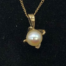 Load image into Gallery viewer, Pearl 14K Gold Filled Drop Pendant | 1/2" Long | White | 1 Pendant |