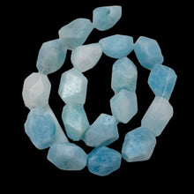 Load image into Gallery viewer, 732cts Hemimorphite Faceted Nugget Bead Strand 110390C