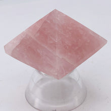 Load image into Gallery viewer, Rose Quartz Double Pyramid | 47x43mm | Pink | 1 Display Specimen |