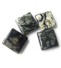 Load image into Gallery viewer, Hot Zebra Jasper Square Pendant Bead Strand 108826 - PremiumBead Alternate Image 2