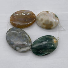 Load image into Gallery viewer, Ocean Jasper Round | 31x24x6 to 39x28x10 mm | Multi-color | 4 Beads