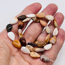 Load image into Gallery viewer, So Hot 8 Conglomerate Jasper Teardrop Beads 009326