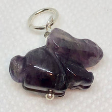 Load image into Gallery viewer, Hop! Amethyst Bunny Rabbit Solid Sterling Silver Pendant 509255AMS - PremiumBead Alternate Image 7