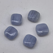 Load image into Gallery viewer, Horizons 10x10x4mm Blue Lace Agate Diamond Bead Strand 109374