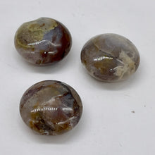 Load image into Gallery viewer, 3 Natural Crazy Lace Pietersite 14x7mm Coin Beads 9683