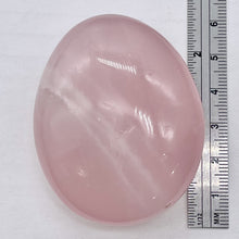 Load image into Gallery viewer, Rose Quartz Oval Meditation Worry Stone | 58x47x24 mm | Pink | 1 Stone |
