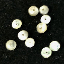 Load image into Gallery viewer, Alexandrite Cats Eye Faceted Rondell Parcel | 3 mm | Green | 10 Beads |