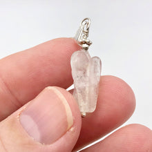 Load image into Gallery viewer, On the Wings of Angels Quartz Sterling Silver 1.5" Long Pendant 509284QZS - PremiumBead Alternate Image 9