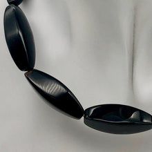 Load image into Gallery viewer, Rare Natural Onyx 4-Sided Rice Bead Strand 104650 - PremiumBead Alternate Image 9