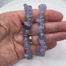 Load image into Gallery viewer, Oregon Holly Blue Chalcedony Agate 66g Nuggets | 13X10X7 15X8X8 | Blue | 64 Bead