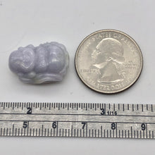 Load image into Gallery viewer, 25cts Hand Carved Buddha Lavender Jade Pendant Bead | 21x14x9mm | Lavender - PremiumBead Alternate Image 3