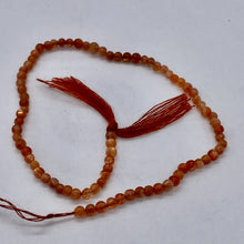 Load image into Gallery viewer, Sunstone Strand Round Beads | 3 mm | Orange | 150 Beads |