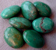 Load image into Gallery viewer, Natural Turquoise 16x12mm Oval Bead Strand 104525 - PremiumBead Alternate Image 3