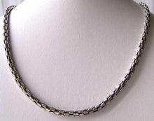 Load image into Gallery viewer, 31G Hand Made Bali 20" Solid Silver 3.75mm Fancy Link Chain! 10007A - PremiumBead Alternate Image 2
