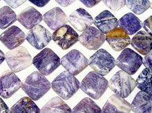 Load image into Gallery viewer, 2 Purple Flower Sodalite 20x20mm Pendant Beads 8415 - PremiumBead Alternate Image 3