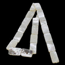Load image into Gallery viewer, Premium Natural 21x14mm AAA Mother of Pearl Shell Bead Strand 103180