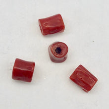 Load image into Gallery viewer, Natural AAA Red Coral 4x6mm Branch Bead Strand 102607 - PremiumBead Alternate Image 6