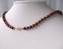 Load image into Gallery viewer, Golden Bronze 6.5mm Freshwater Pearl & 14Kgf 22 inch Necklace 9915J - PremiumBead Alternate Image 3