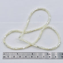 Load image into Gallery viewer, 60 Tulips Hand Carved 7x4mm Mother of Pearl Shell Strand 102113