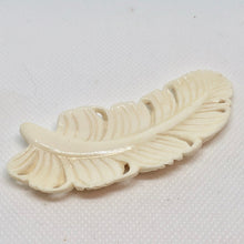 Load image into Gallery viewer, Bone Feather Realistically Carved to Reflect A Majestic Feather 10797 - PremiumBead Alternate Image 3
