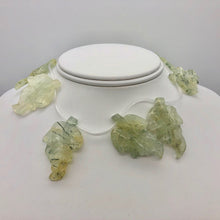 Load image into Gallery viewer, Carved Green Prehnite Leaf Briolette Bead Strand 109886C - PremiumBead Primary Image 1