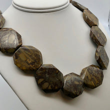 Load image into Gallery viewer, Rare Chocolate Jasper Art Cut Pendant Bead Strand 109010 - PremiumBead Primary Image 1