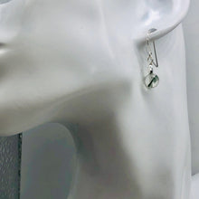Load image into Gallery viewer, Sparkling Actinolite Quartz Sterling Silver Earrings | 1" long | 1 Pair |
