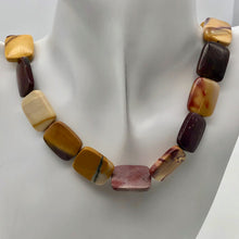 Load image into Gallery viewer, Australian Mookaite Rounded 20x15x5mm Rectangle Bead Strand - PremiumBead Alternate Image 5