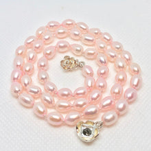 Load image into Gallery viewer, Lovely Natural Pink Freshwater Pearl Necklace 200016 - PremiumBead Alternate Image 2