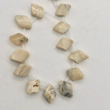 Load image into Gallery viewer, Unique Diamond Shape African Opal Bead Strand - PremiumBead Alternate Image 8