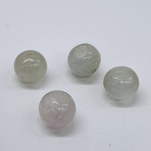 Load image into Gallery viewer, Chatoyant Light Seafoam Green Faceted Kunzite Beads | 9mm | 4 Beads |