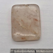 Load image into Gallery viewer, Quartz Orange Rectangular Pendant Bead | 40x30x6mm |
