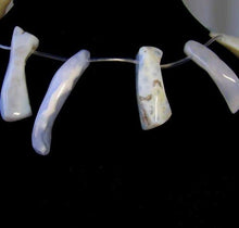 Load image into Gallery viewer, 444cts Natural Blue Chalcedony Bead Strand 110510C - PremiumBead Alternate Image 2