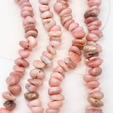 Load image into Gallery viewer, Pink Peruvian Opal Nugget Bead Strand | 14x7x7mm to 12x10x5mm | 72 to 76 Beads |

