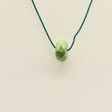 Load image into Gallery viewer, Natural Gaspeite Faceted Roundel Beads | 7x5mm to 7x3mm Green| Roundel | 2 Bds|