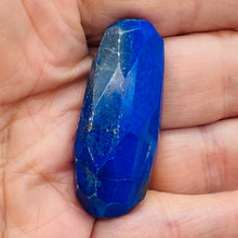 Load image into Gallery viewer, Lapis, Designer Cut 124ct Pendant Bead | 47x20x16mm | Blue | 1 Bead |