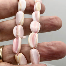 Load image into Gallery viewer, Pink Conch Shell Fold Bead 8" Strand | Pink | 14x7x8mm-17x10x9mm | 13 beads - PremiumBead Alternate Image 4