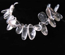 Load image into Gallery viewer, Designer Pebble Briolette Quartz Bead Strand 110416D - PremiumBead Alternate Image 3