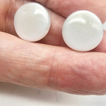 Load image into Gallery viewer, Simply Stunning 2 Natural 16mm White Agate Coin Focal Beads 8990 - PremiumBead Alternate Image 6