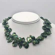 Load image into Gallery viewer, Designer 16.89ct Green Corn Flake Keishi Pearl Strand 109062K - PremiumBead Primary Image 1