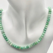 Load image into Gallery viewer, Carved Natural Burmese Jade 6x4mm Roundel Bead Strand - PremiumBead Primary Image 1