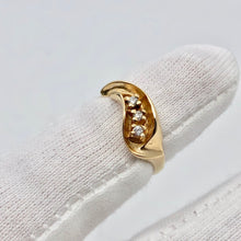 Load image into Gallery viewer, Natural Diamonds Solid 14K Yellow Gold Ring Size 6 3/4 9982AL - PremiumBead Alternate Image 11