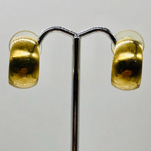 Load image into Gallery viewer, Vermeil Sterling Silver Post Curl Earrings | 3/4" Long | Gold | 1 Pair|