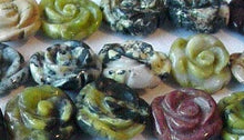 Load image into Gallery viewer, Unique Carved Rose Yellow Turquoise Bead Strand 104568 - PremiumBead Alternate Image 2
