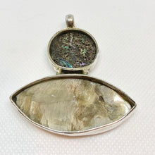 Load image into Gallery viewer, Mother of Pearl & Abalone Shell Pendant - Glamorous! 4178 - PremiumBead Alternate Image 4