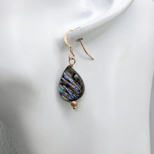 Load image into Gallery viewer, Labradorite 14k Gold Filled Drop Earrings | 1 1/4" Long | Rainbow |