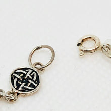 Load image into Gallery viewer, Celtic! Sterling Silver Knots 7" Bracelet 9977A - PremiumBead Alternate Image 2