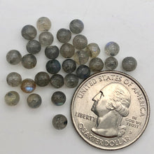 Load image into Gallery viewer, Hot!! 29 Fiery Labradorite 4.5mm Round Beads - PremiumBead Alternate Image 6