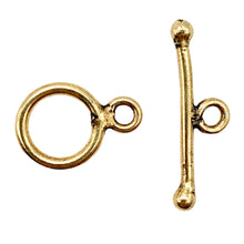 Load image into Gallery viewer, 22Kt Vermeil toggle Clasps! ~1 Set~ 1715