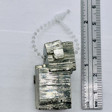 Load image into Gallery viewer, Pyrite Free Form Pendant Bead | 36x24x19 mm | Gold | 1 Bead |